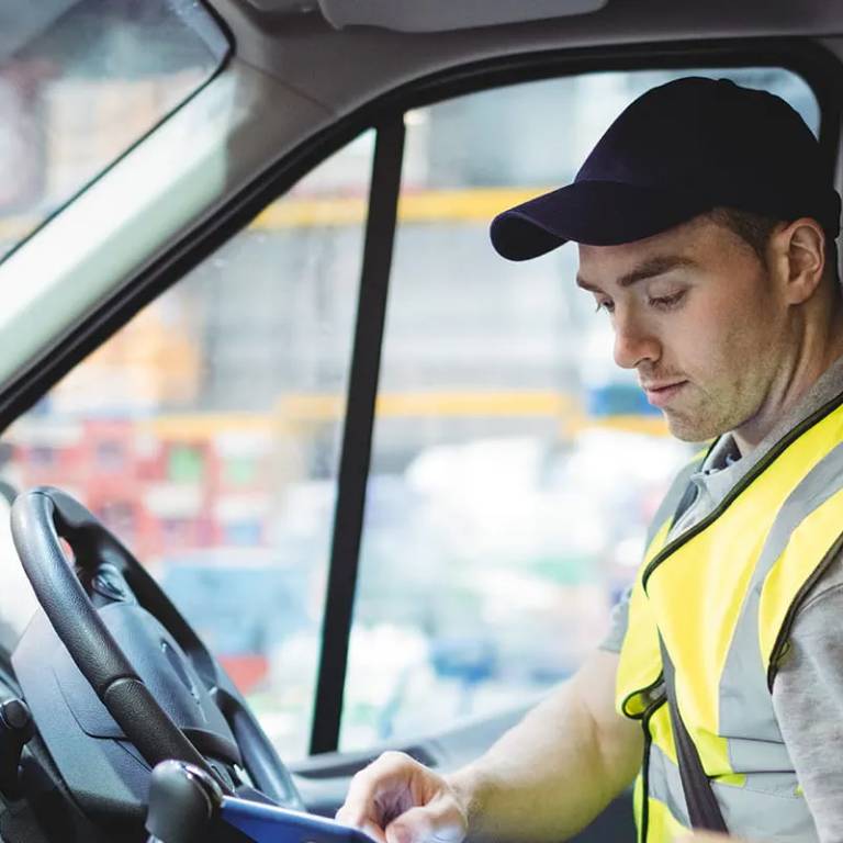 Commercial vehicle driver